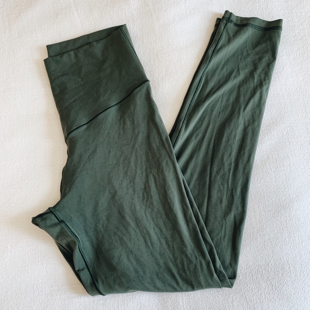 Aerie chill play move green legging